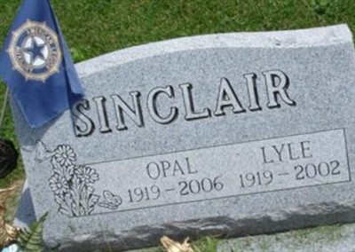 Opal M. Stump Sinclair on Sysoon
