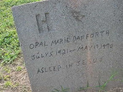 Opal Marie Danforth on Sysoon