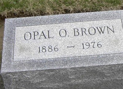 Opal O. Brown on Sysoon