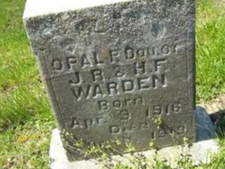 Opal P Warden on Sysoon