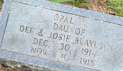 Opal V. Blaylock on Sysoon