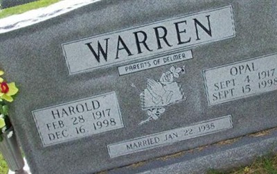 Opal Warren on Sysoon