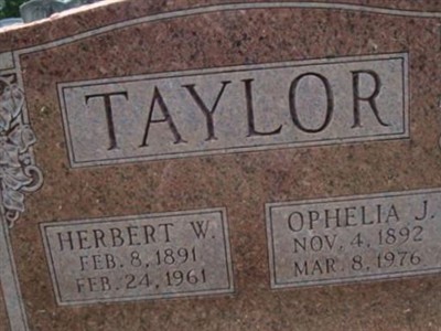 Ophelia L Jarrell Taylor on Sysoon