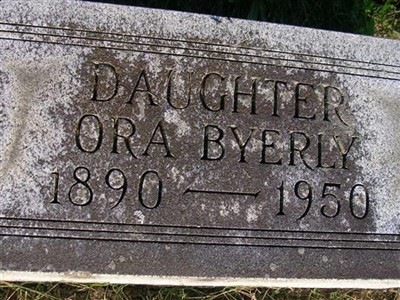 Ora Byerly on Sysoon
