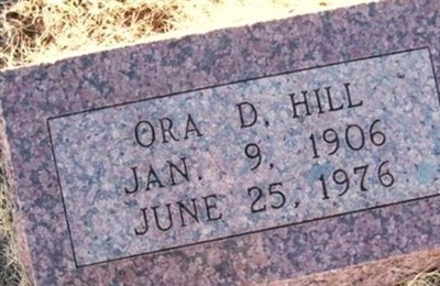 Ora D. Works Hill on Sysoon