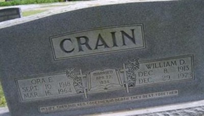 Ora E Crain on Sysoon