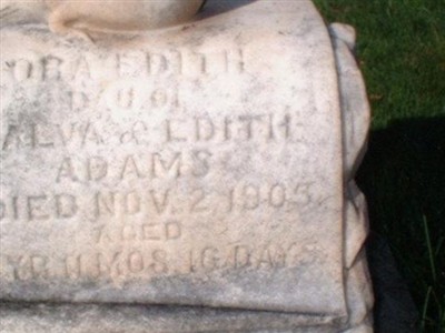Ora Edith Adams on Sysoon