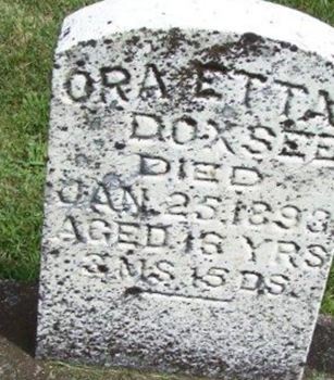 Ora Etta Doxsee on Sysoon