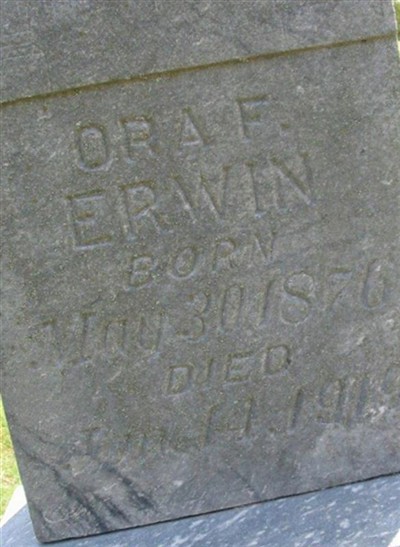 Ora F Erwin on Sysoon