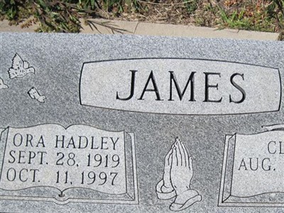 Ora Hadley James on Sysoon