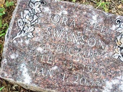 Ora Lee Swanson on Sysoon