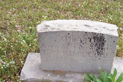 Ora Oneal Rutledge, Find a grave on Sysoon Ora Oneal Rutledge on Sysoon