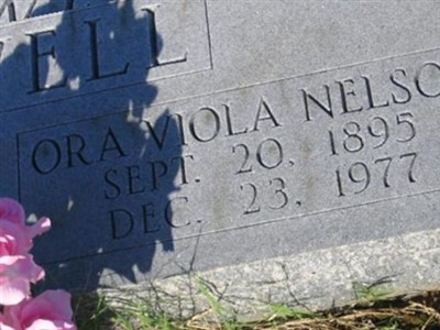 Ora Viola Nelson Maxwell on Sysoon