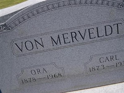 Ora Von Merveldt on Sysoon