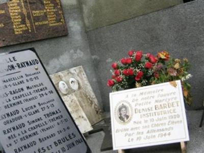 Oradour sur Glane, Massacre Memorial on Sysoon
