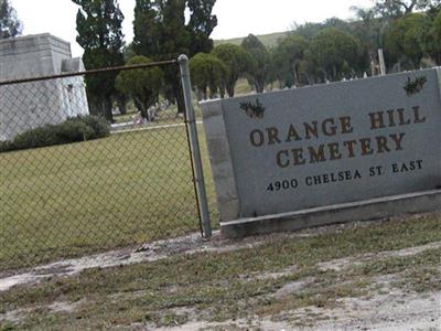 Orange Hill Cemetery on Sysoon