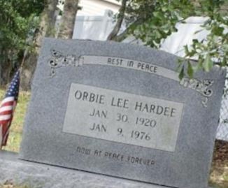 Orbie Lee Hardee on Sysoon