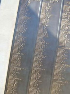 Ordinary Seaman Charles William Roper on Sysoon