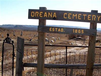 Oreana Pioneer Cemetery on Sysoon