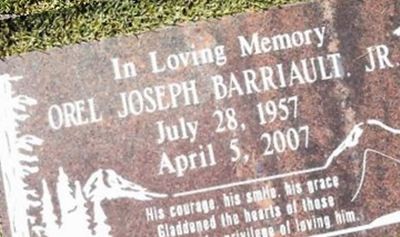 Orel Joseph Barriault, Jr on Sysoon