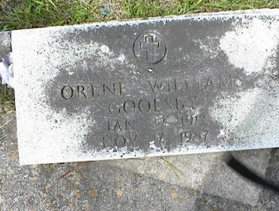 Orene Williams Goolsby on Sysoon