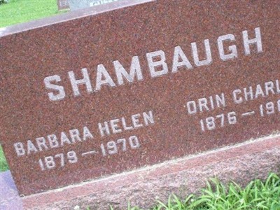 Orin Charles Shambaugh on Sysoon