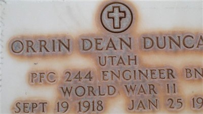 Orin Dean Duncan on Sysoon