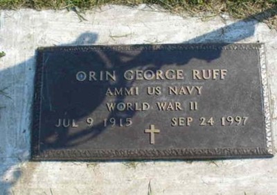 Orin George Ruff on Sysoon