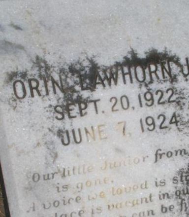 Orin Gregory Lawhorn, Jr on Sysoon