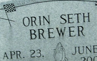 Orin Seth Brewer on Sysoon