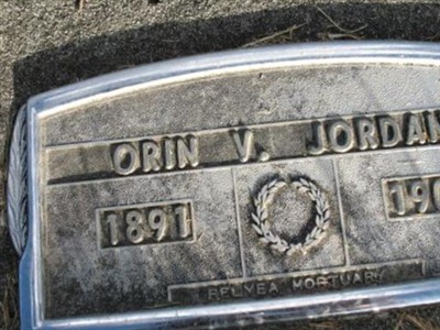 Orin V. Jordan on Sysoon
