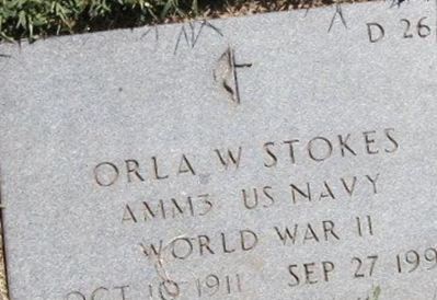 Orla W Stokes on Sysoon