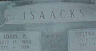 Orlena Bast Isaacks on Sysoon