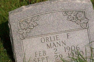Orlie F Mann on Sysoon