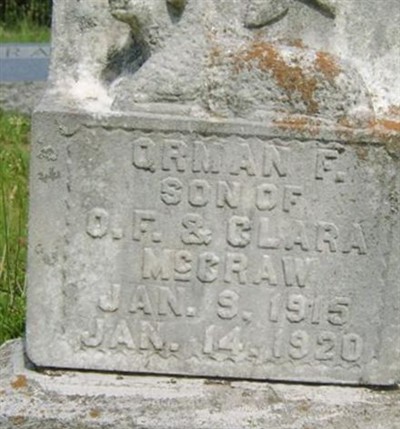 Orman F McCraw on Sysoon
