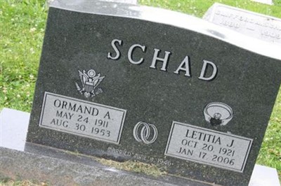 Ormand A. Schad on Sysoon