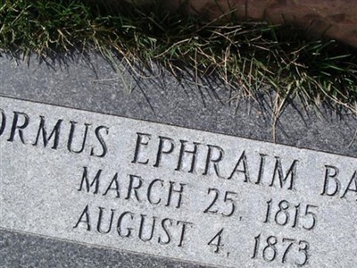 Ormus Ephraim Bates on Sysoon
