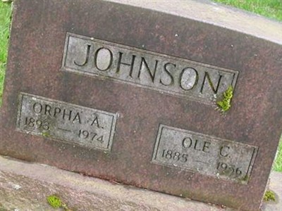 Orpha A Johnson on Sysoon