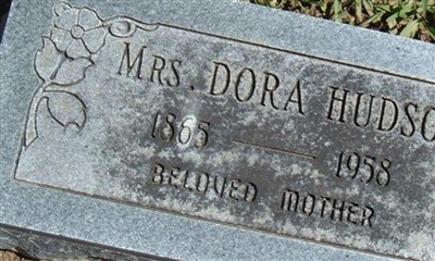 Orpha Dora Eager Hudson on Sysoon