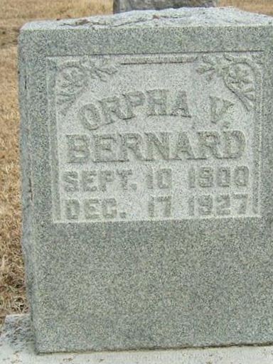 Orpha V Bernard on Sysoon