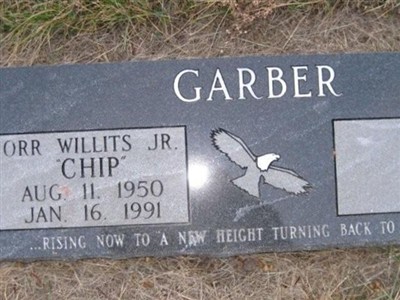 Orr Willits "Chip" Garber, Jr on Sysoon