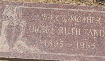 Orrel Ruth Chapman Tandy on Sysoon