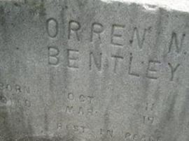 Orren N Bentley on Sysoon
