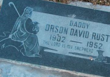 Orson David Rust on Sysoon