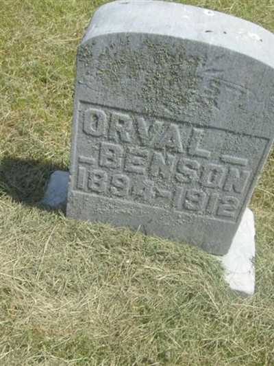 Orval Benson on Sysoon