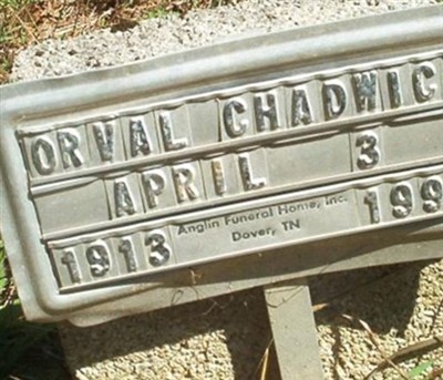 Orval Chadwick on Sysoon