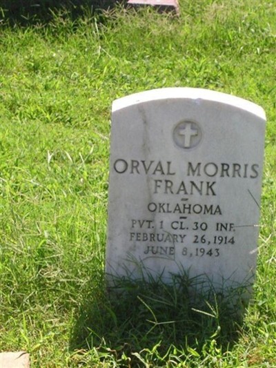 Orval Moris Frank on Sysoon