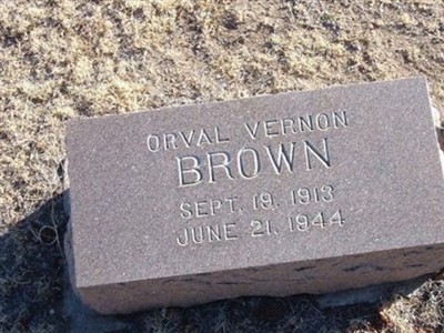 Orval Vernon Brown on Sysoon