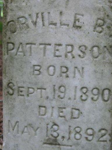 Orville B. Patterson on Sysoon