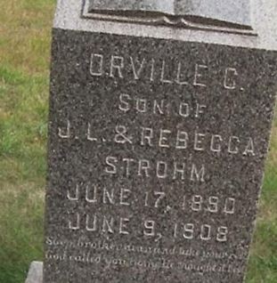 Orville C. Strohm on Sysoon
